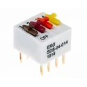 ERG Rotary Coded DIP Switch Through Hole Directing Switch SDS 04 014 STD