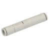 SMC Vacuum Generator for use with FEP, PFA, Polyurethane, Nylon, Soft Nylon, 0.7 mm Nozzle, 11 L/min Suction Flow ZU07SA
