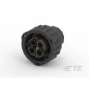 TE Connectivity Automotive Connector Female Black Cable 4 Way Crimp Termination 1-968968-1