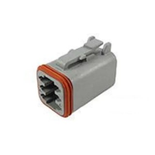 Deutsch Automotive Connector Male Grey Flange 6 Way Crimp Termination DT06-6S-C015