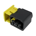 TE Connectivity HDSCS Automotive Connector Female Black Cable 2 Way Crimp Termination 1-1418483-1
