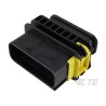 TE Connectivity HDSCS Automotive Connector Female Black Plug-in 16 Way Crimp Termination 1-1564528-1
