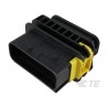 TE Connectivity HDSCS Automotive Female Connector Black Plug-in 18 Way Crimp Termination 1-1564412-1