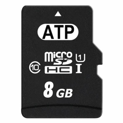 ATP Industrial Grade 8 GB MicroSDHC Memory Card UHS 1 U1 Class 10 AF8GUD3-WAAXX