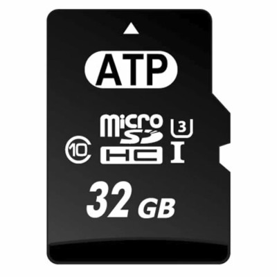 ATP Industrial Grade 32 GB MicroSDHC Memory Card Class 10 UHS 1 U1 AF32GUD3-WAAXX