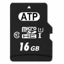 ATP Industrial Grade 16 GB MicroSDHC MicroSD Memory Card UHS 1 U1 Class 10 AF16GUD3-WAAXX