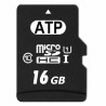 ATP Industrial Grade 16 GB MicroSDHC MicroSD Memory Card UHS 1 U1 Class 10 AF16GUD3-WAAXX