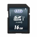 ATP 16 GB Industrial Grade SDHC SD Card UHS 1 U1 Class 10 AF16GSD3-WAEXM