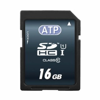 ATP 16 GB Industrial Grade SDHC SD Card UHS 1 U1 Class 10 AF16GSD3-WAEXM
