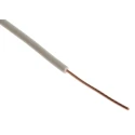 RS PRO White Hook Up Wire, Solid Strand, 22 AWG, 1 x 0.8 mm, 100 m Length, Polyvinyl Chloride Jacket, Annealed 183-9225