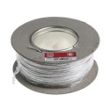 RS PRO White Hook Up Wire, Solid Strand, 22 AWG, 1 x 0.8 mm, 100 m Length, Polyvinyl Chloride Jacket, Annealed 183-9225