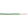 RS PRO Green Yellow Hook Up Wire 1 x 0.8 mm Core Strands 100 m Polyvinyl Chloride 183-9297
