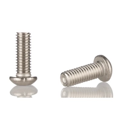 RS PRO Bright Zinc Stainless Steel Hex Socket Cap Screw, Hex Socket, M4 x 10 mm 183-8632