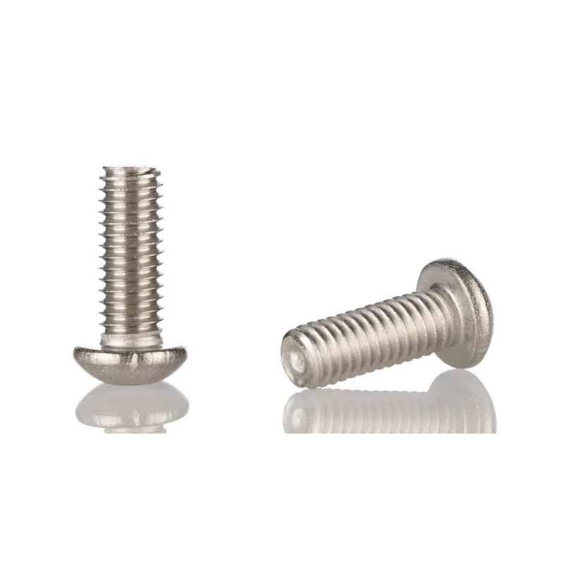 RS PRO Bright Zinc Stainless Steel Hex Socket Cap Screw, Hex Socket, M4 x 10 mm 183-8632