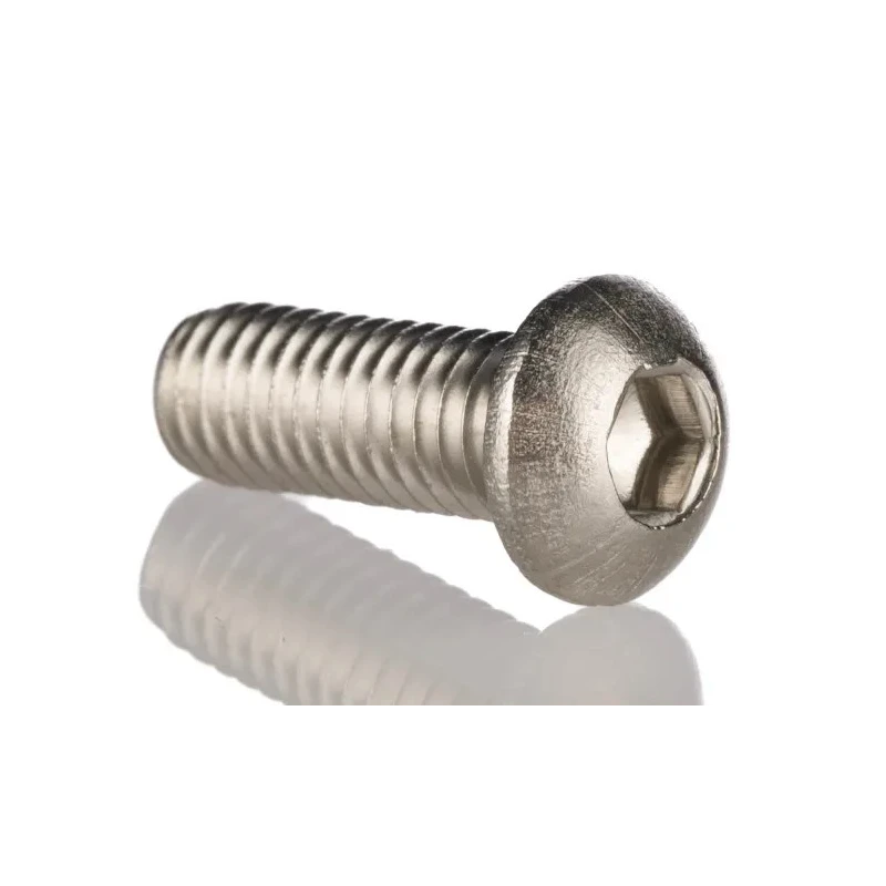 RS PRO Bright Zinc Stainless Steel Hex Socket Cap Screw, Hex Socket Drive, M6 x 16 mm 183-8727