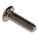 RS PRO Bright Zinc Stainless Steel Hex Socket Cap Screw, Hex Socket Drive, M5 x 16 mm, Grade 10.9 183-8698