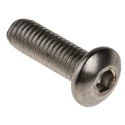 RS PRO Bright Zinc Stainless Steel Hex Socket Cap Screw, Hex Socket Drive, M5 x 16 mm, Grade 10.9 183-8698