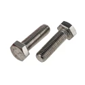 RS PRO Plain Stainless Steel Hex Bolt M12 x 40 mm 183-9130