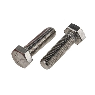RS PRO Plain Stainless Steel Hex Bolt M12 x 40 mm 183-9130