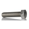 RS PRO Stainless Steel Hex Bolt M12 x 50 mm DIN 933 Threaded Fastener 183-9146
