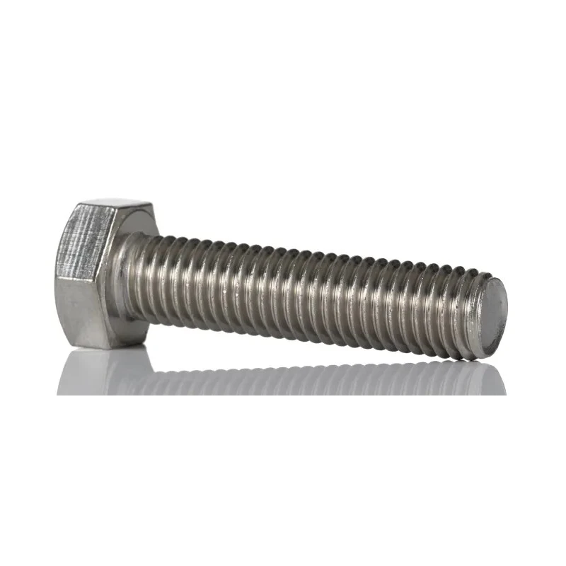 RS PRO Stainless Steel Hex Bolt M12 x 50 mm DIN 933 Threaded Fastener 183-9146
