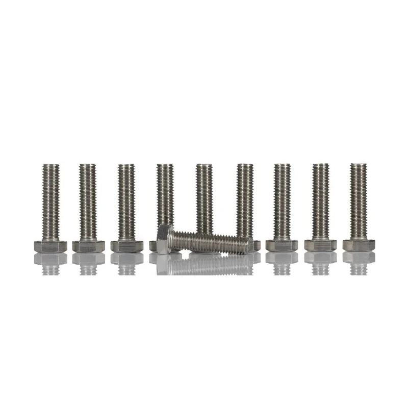 RS PRO Stainless Steel Hex Bolt M12 x 50 mm DIN 933 Threaded Fastener 183-9146