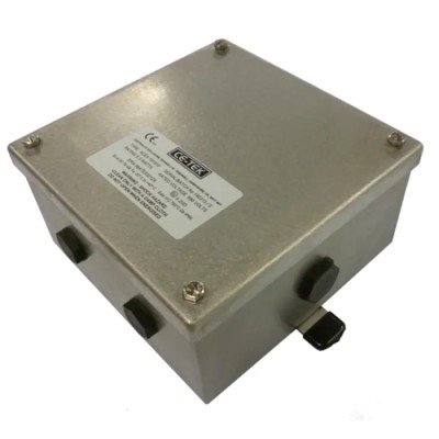 CE-TEK ACEX Series 316L Stainless Steel Junction Box IP66 14 Terminals ATEX 190mm x 100mm x 190mm ACEX191910PA
