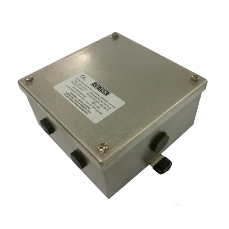 CE-TEK ACEX Series 316L Stainless Steel Junction Box IP66 14 Terminals ATEX 190mm x 100mm x 190mm ACEX191910PA
