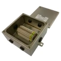 CE-TEK ACEX Series 316L Stainless Steel Junction Box IP66 14 Terminals ATEX 190mm x 100mm x 190mm ACEX191910PA