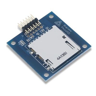 Digilent Pmod SD Full Sized SD Card Slot SPI Interface Add On Board 410-123