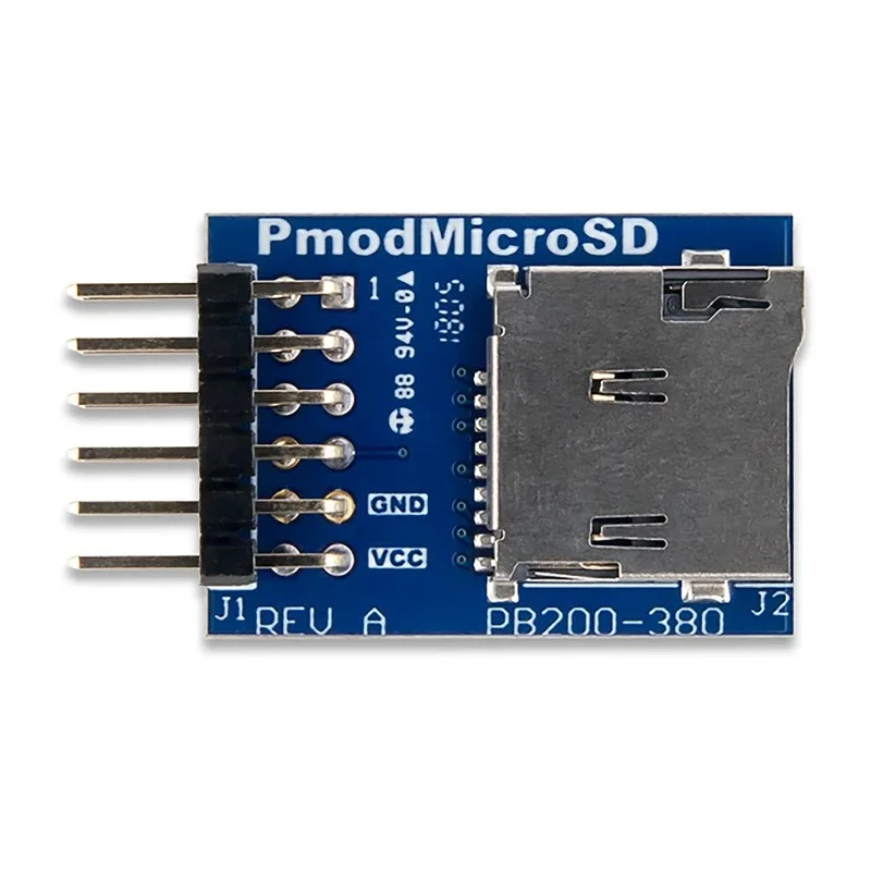 Digilent Pmod MicroSD Add On Board SPI Interface 3.3V Logic 12-Pin 410-380