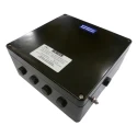 CE-TEK Glass Reinforced Polyester Junction Box IP66, 40 Terminals, ATEX Certified, 250mm x 120mm x 255mm CEP252512PAI