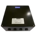 CE-TEK Glass Reinforced Polyester Junction Box IP66, 40 Terminals, ATEX Certified, 250mm x 120mm x 255mm CEP252512PAI