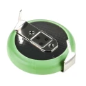 Panasonic Lithium Polycarbon Monofluoride Button Battery BR1632A, 3 V, 16 mm Diameter BR-1632A/HAN