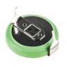 Panasonic Lithium Polycarbon Monofluoride Button Battery BR1632A, 3 V, 16 mm Diameter BR-1632A/HAN
