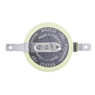 Panasonic BR2032 Lithium Polycarbon Monofluoride Button Battery 3 V 20 mm Diameter BR-2032/F2N