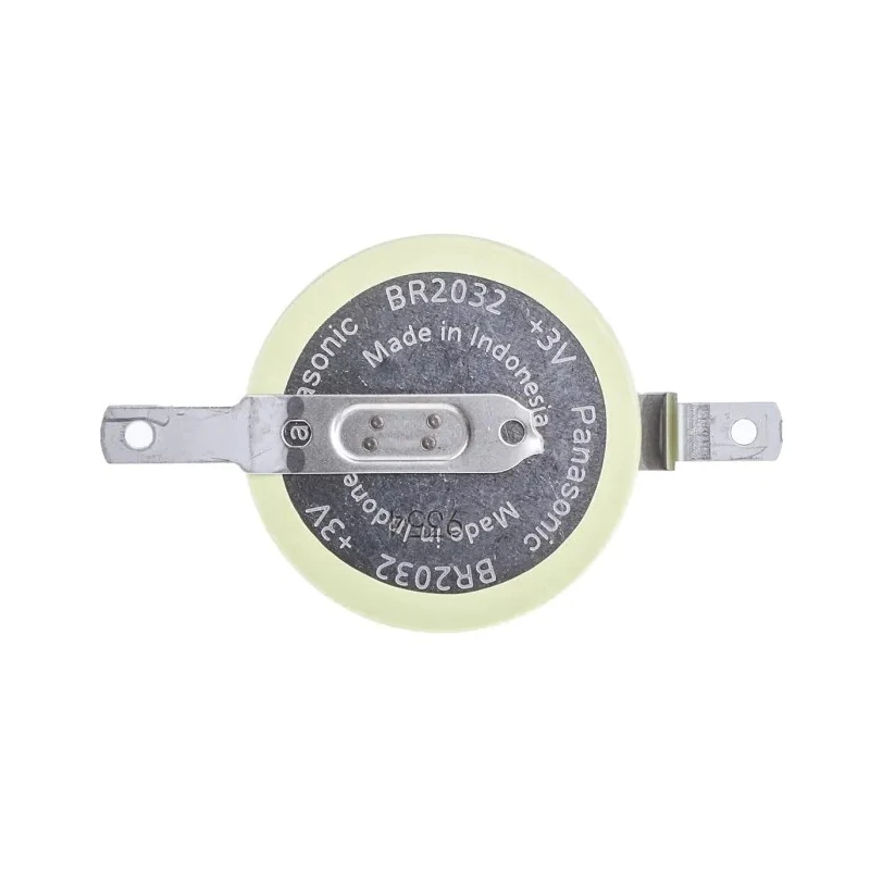 Panasonic BR2032 Lithium Polycarbon Monofluoride Button Battery 3 V 20 mm Diameter BR-2032/F2N