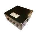CE-TEK CEP-PA Series Black Glass Reinforced Polyester Junction Box IP66 IECEx 250mm x 120mm x 255mm CEP252512PI