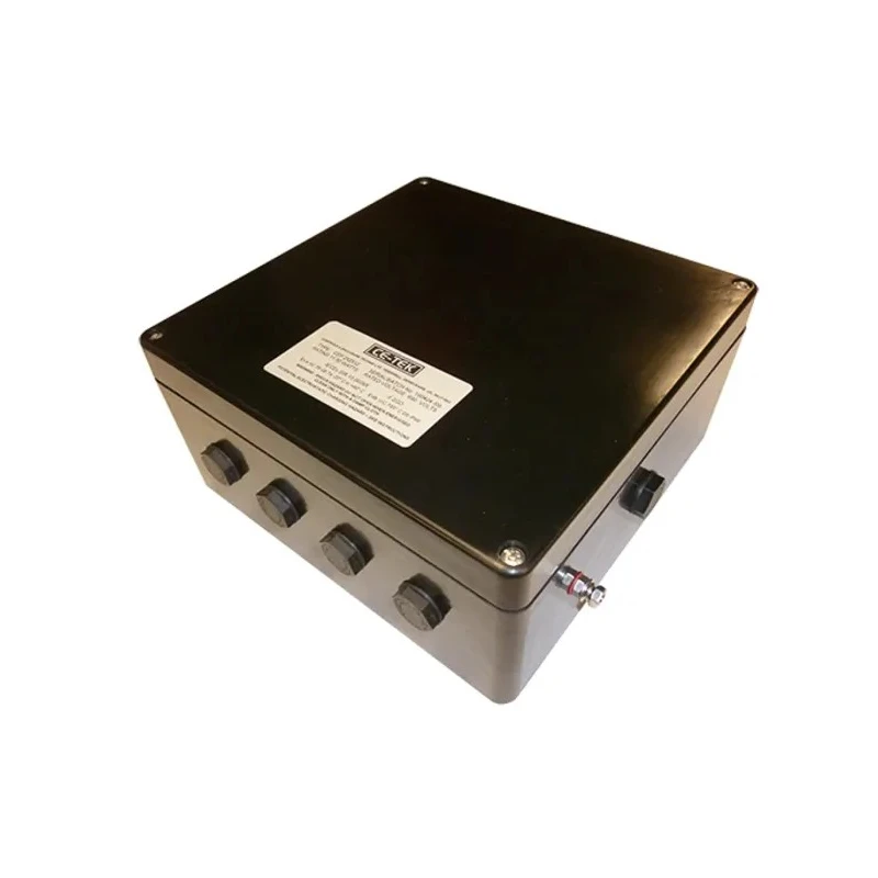 CE-TEK CEP-PA Series Black Glass Reinforced Polyester Junction Box IP66 IECEx 250mm x 120mm x 255mm CEP252512PI