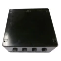 CE-TEK CEP-PA Series Black Glass Reinforced Polyester Junction Box IP66 IECEx 250mm x 120mm x 255mm CEP252512PI