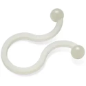 Wurth Elektronik Natural Polyamide 66 Cable Clip, 19.5 mm Maximum Bundle Diameter, Twist Fixing, 42 mm Width and 520008000