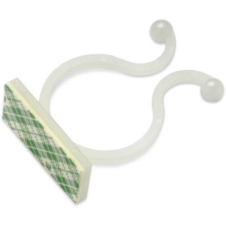 Wurth Elektronik Natural Polyamide 66 Twister Cable Clip 5.8mm Max Bundle Diameter 10mm x 19.8mm x 28.4mm 520201000