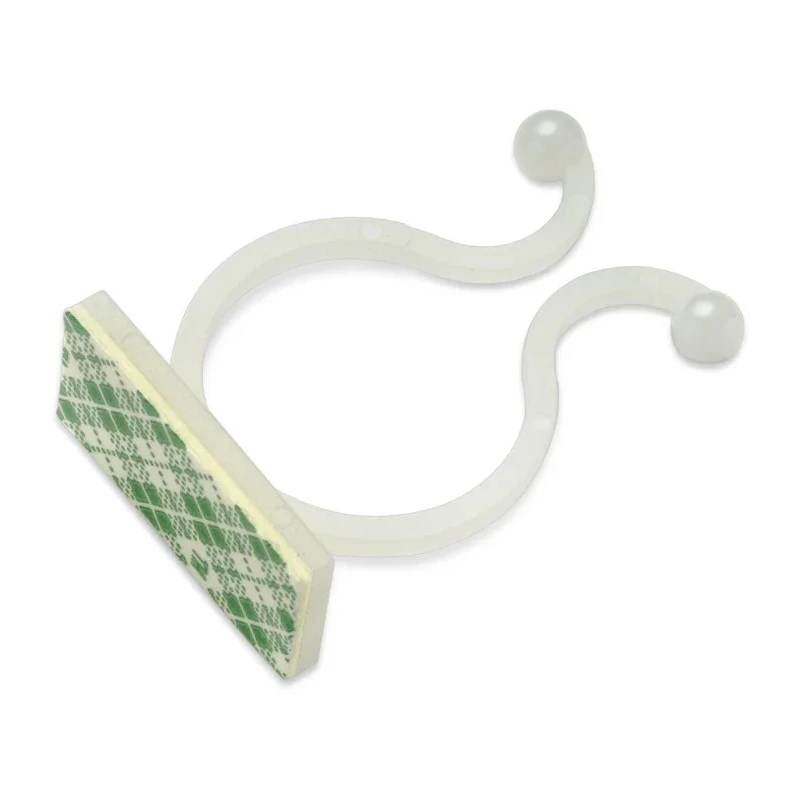 Wurth Elektronik Natural Polyamide 66 Twister Cable Clip 5.8mm Max Bundle Diameter 10mm x 19.8mm x 28.4mm 520201000