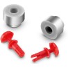 Wurth Elektronik 4.5 mm High Nylon Snap Rivet Support for 2.5 mm PCB Hole 7009776