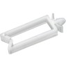 Wurth Elektronik Natural Polyamide 66 Cable Clamp Screw Fixing 5 mm Max Bundle Diameter 15mm x 5.3mm x 12mm 521412000