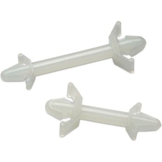 Wurth Elektronik Nylon Support Post for 4 mm PCB Hole, Natural Nylon, 2mm Chassis Thickness 709610600