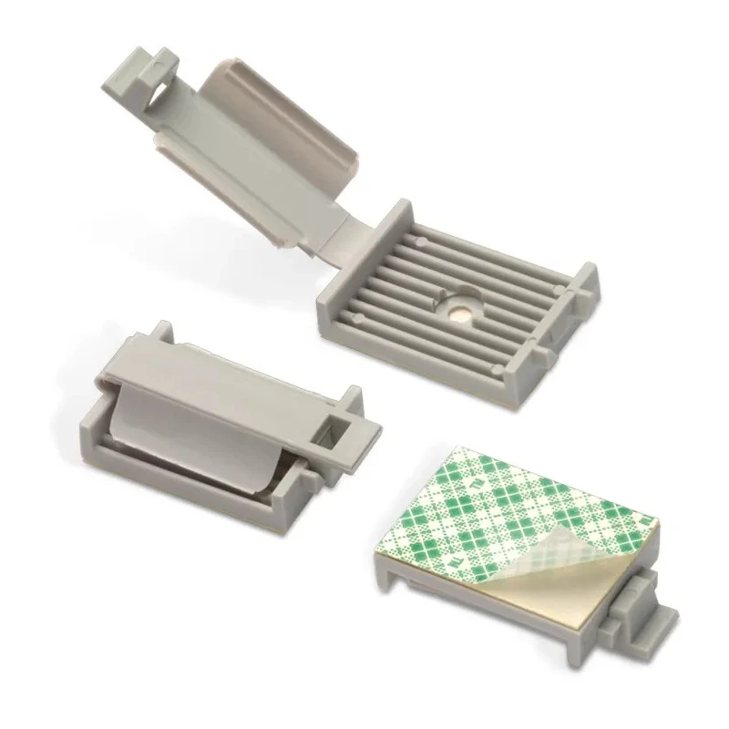 Wurth Elektronik Grey Polyamide Adhesive Cable Clamp 53 mm Length 25.4 mm Width 22 mm Depth 524235000