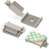 Wurth Elektronik Grey Polyamide Adhesive Cable Clamp 53 mm Length 25.4 mm Width 22 mm Depth 524235000