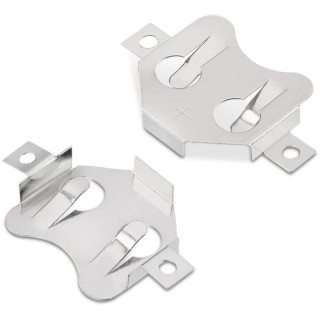 Wurth Elektronik Battery Holder for CR2016, CR2025, CR2032 with Prong Snap Termination 79523141