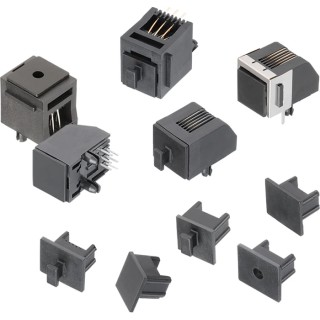 Wurth Elektronik RJ45 Connector Dust Cap, Polythene Black WA-PCCA 726151002